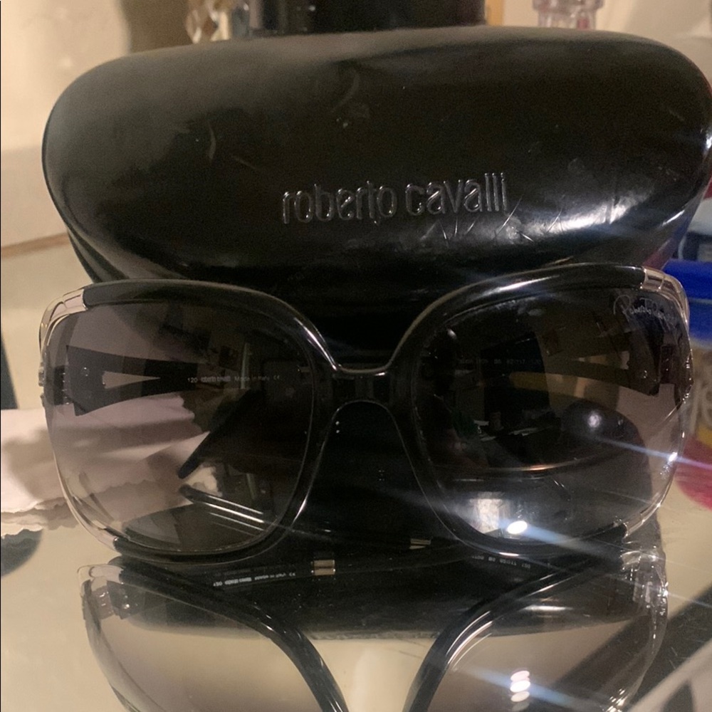 Roberto Cavalli Dark Tinted Sunglasses